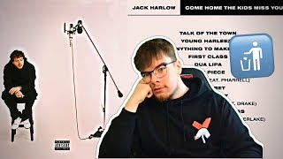 Jack Harlow - Come Home The Kids Miss You IS TRASH! | REACTION/REVIEW | YSK Reacts