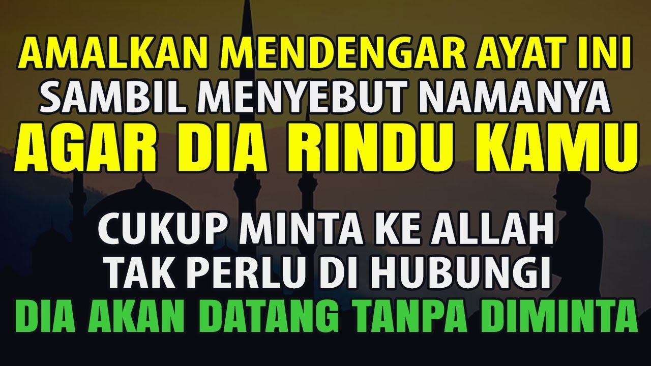 Doa Agar Dia Rindu Dan Menghubungi Kita Paul Vance Doa Agar Dia Rindu Dan Menghubungi Kita Paul Vance