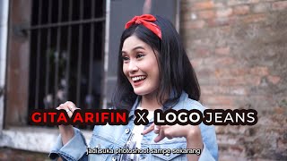 GITA ARIFIN X LOGO JEANS | Berkarir Menjadi Model Photoshoot