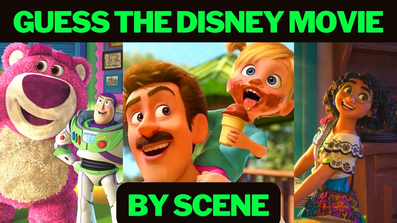 Guess The Disney Movie By The Scene Clip | Disney Trivia Quiz - YouTube