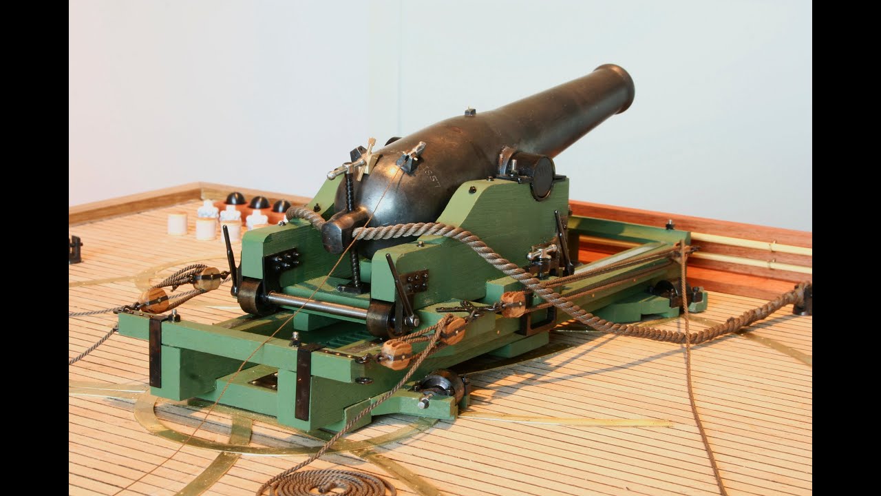 11" Dahlgren Gun System - YouTube