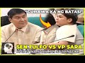 🔴 GRABE!! MAINIT na SAGUTAN sa SENADO nina SEN. RAFFY TULFO at VP SARA DUTERTE !!! | Jevara PH