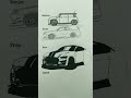 realistic car drawing tutorial shorts art drawing viral tutorial car