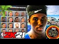 Power DF Face Creation on NBA 2K21 | DF Member Face Creation in 2K21!!