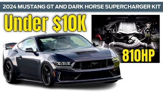 810HP Ford Mustang Supercharger Kit for Under $10,000