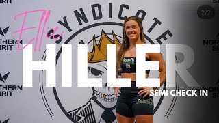 Ellie Hiller//NA East Crossfit Semi Finals Day 2 Check In// With JasonCFMedia