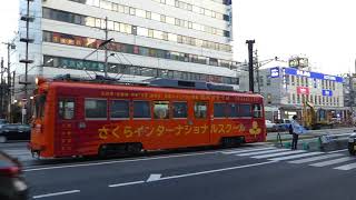 阪堺電気軌道モ501形 阿倍野～天王寺駅前 Hankai Tramway Type Mo501 Tramcar