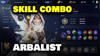 Skill Combo for Arbalist - MIR4 (Tagalog)