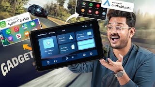 ಬೆಂಕಿ Car ಗ್ಯಾಜೆಟ್⚡️plimpton Wireless Apple Carplay Android Auto Screen for Car