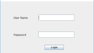How to Create Simple Login Form with Database Java Swing Part 2 - Intact Abode