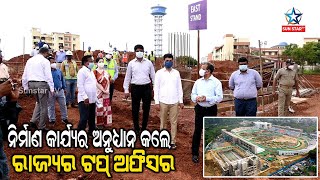 Odisha Chief Secy and 5-T Secy VK Pandian Visit Rourkela to Review Devlopment Works