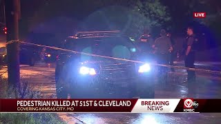 Woman hit, killed by vehicle at 51st and Cleveland, Kansas City police say