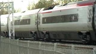 150 overtaking Pendolino!!!