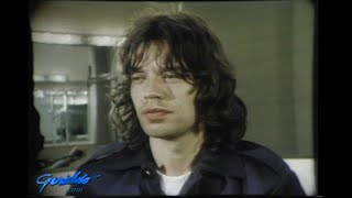 1975.  An interview with Mick Jagger and a look at the Rolling Stones during Tour of the Americas