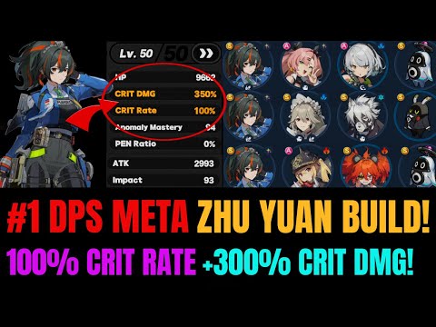 COMPLETE Zhu Yuan Build Guide! Optimized Drives, BIS Weapons, Teams, and Pets!!