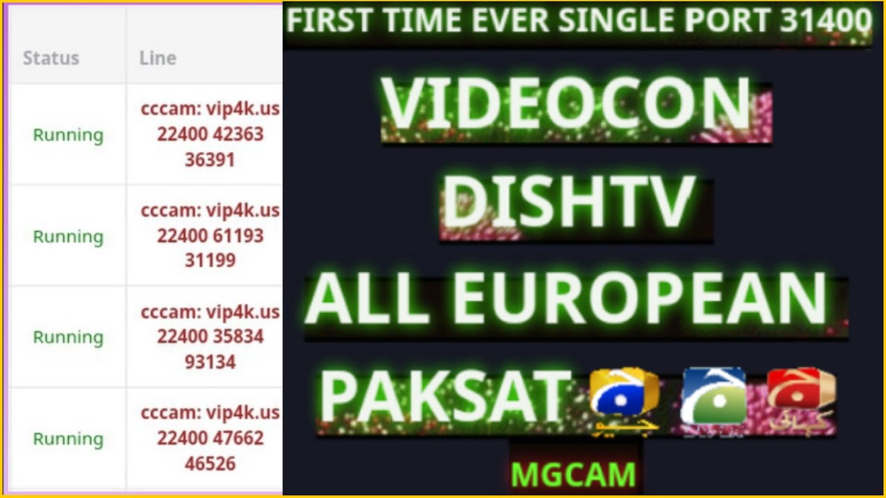 VideoCon Cccam Cline Free 1 D2H Cline Free 2023| Technical Farman Ali ...