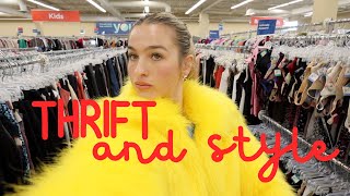 THRIFT AND STYLE | Lets thrift... and then style