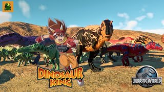 Dinosaur King Battle Royal: Jurassic World Cage Dinosaur Fight