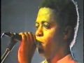 Concert de Zaiko langa langa lors de la tournée européene en 1987 avec Gina Efonge