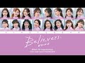 BNK48 12th Single (Senbatsu) - Believers | Color Coded Lyrics THA/ENG/IDN