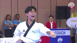 Taekwondo - Pair Recognised Poomsae Final - Singapore | SEA Games 2023