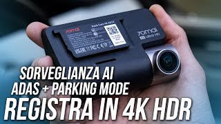 QUESTA DASHCAM HA UNA QUALITÀ PAZZESCA! Recensione 70MAI 4K A810 HDR