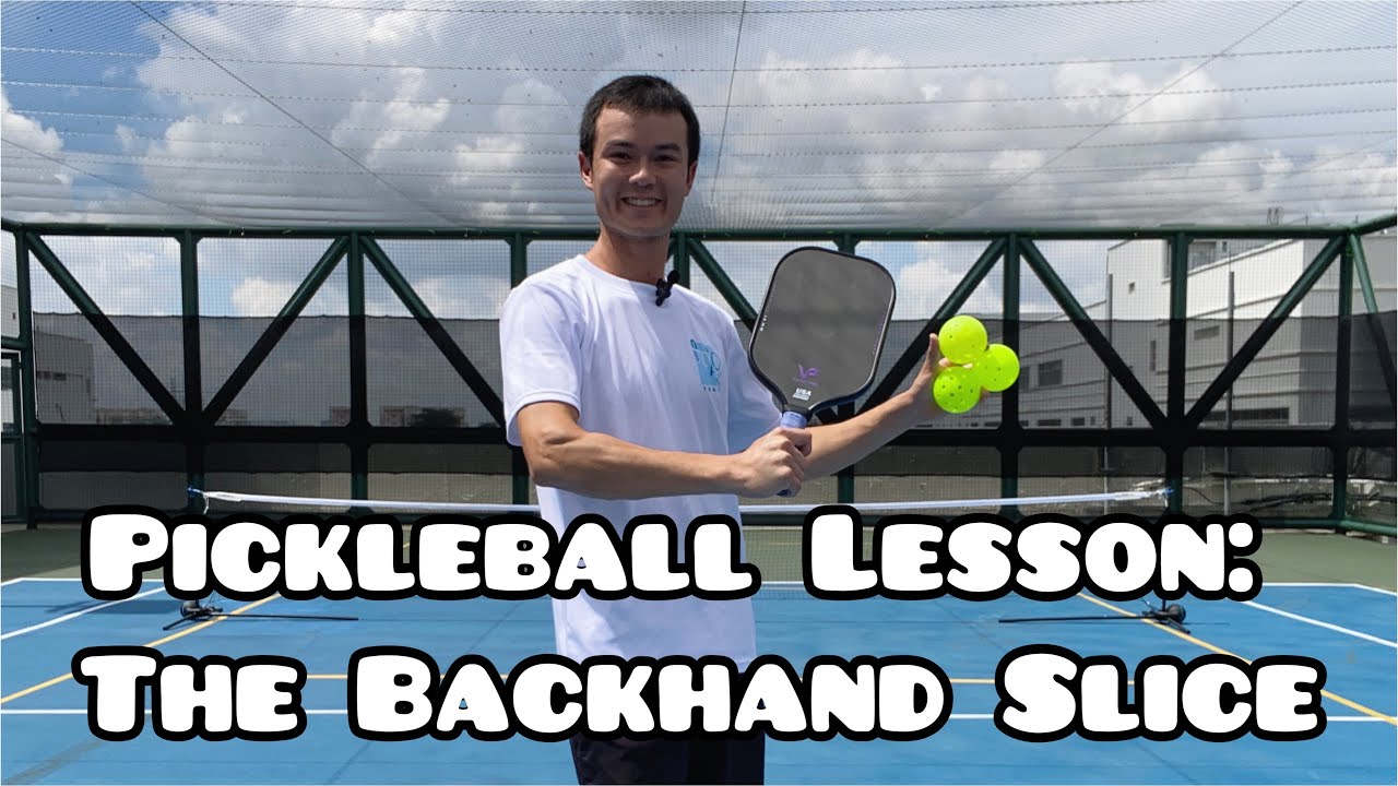 Pickleball Lesson: Master The Backhand Slice - YouTube