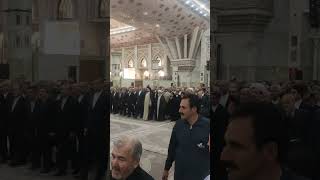 Irani Governor come In Imam Khomeini Grave | Government of iran in imam khomani grave