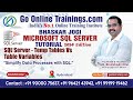 SQL Server - Temp Tables Vs Table Variables