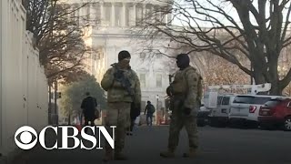 FBI warns law enforcement to be on "high alert" ahead of Inauguration Day