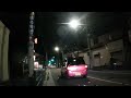 だんだん近づく救急車（車載動画）江戸川区tokyo japan.