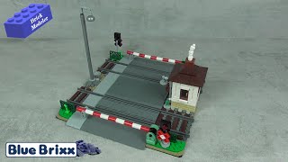 BlueBrixx BRIX 102534 - Railroad Crossing - Speedbuild (Including Stop Motion Scene)