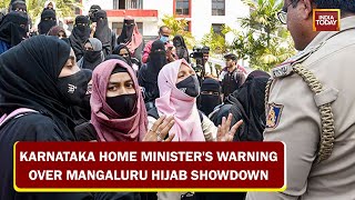 'Follow Court Order Or Face Action': Karnataka Home Minister's Warning On Mangaluru Hijab Showdown