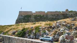 CRETE Rethymnon - The area behind the FORTEZZA fortress