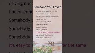 Someone You Loved | Conor Maynard #lyrics