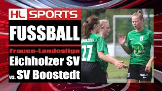 FUSSBALL: Frauen-Landesliga I Eichholzer SV vs. SV Boostedt