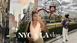 NYC x LA vlog | HITC festival + what I did in California for a week!