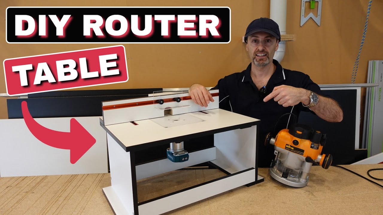 DIY Benchtop Router Table Build | Mini Router Table | Router Table ...