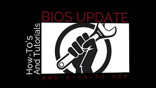 Obsidian-PC Bios Update procedure for all our Clevo based machines.