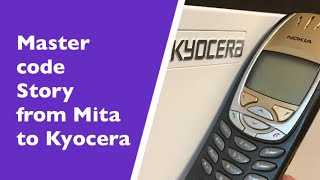 Interesting story of the KYOCERA master code