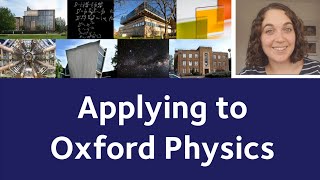 Applying to Oxford Physics - the Access Officer's Guide