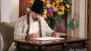 Takht-nishini Mawlana Hazar Prince Rahim al-Hussaini @TheIsmaili