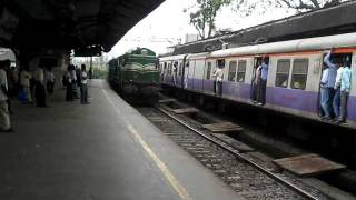 [IRFCA] Mumbai - Chennai Express wid GOC WDG3A at High Speed + Full Honking!!!!