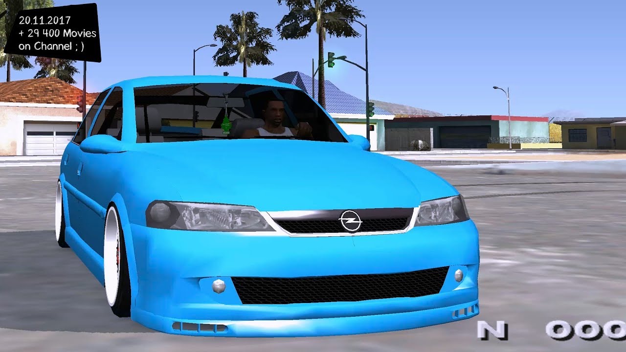 Opel Vectra B Grand Theft Auto San Andreas GTA SA MOD _REVIEW - YouTube