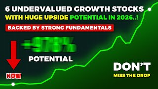 6 Most Undervalued Growth Stocks With Massive Upside Potential! (Don't Miss)