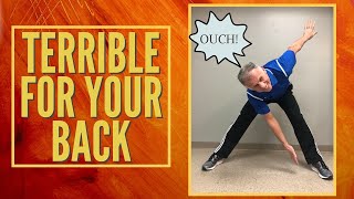 5 Exercises That Are Terrible For Your Back