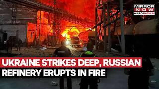 Russia-Ukraine War Escalates As Drone Strike Hits Key Russian Oil Refinery In Syzran, 2 Killed