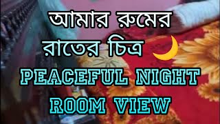 আমার রুমের রাতের চিত্র 🌙 | Peaceful Night Room View