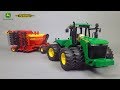 John Deere 9560R + Vaderstad RDA 800C in LEGO version by eric trax (SBrick)