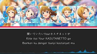 Umikaze to Castanets - THE iDOLM@STER Million Live! | Color Coded \u0026 Translirik Indonesia